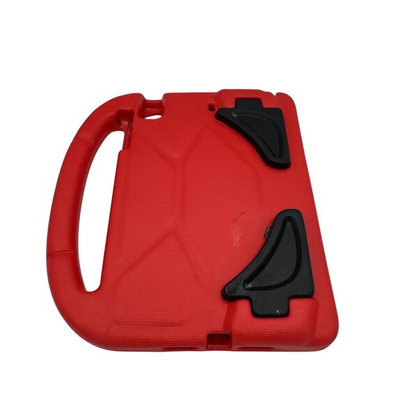 Kids Red Protective Tablet Case W/ Handle & Stand - Picture 2 of 3